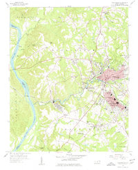 Rockingham 1956 topographic map thumbnail