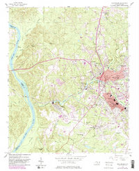 Rockingham 1956 topographic map thumbnail