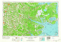 Rocky Mount 1953 topographic map thumbnail