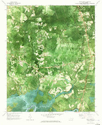 Rocky Point 1970 topographic map thumbnail