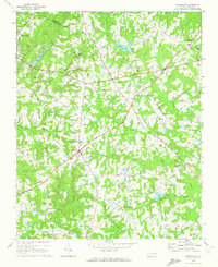 Rolesville 1967 topographic map preview