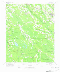Roseboro 1959 topographic map thumbnail