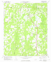 Rougemont 1974 topographic map thumbnail