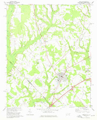 Rowland 1972 topographic map thumbnail