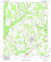 Rowland 1972 topographic map thumbnail