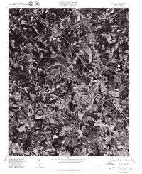 Rural Hall 1977 topographic map thumbnail