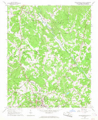 Rutherfordton North 1966 topographic map thumbnail