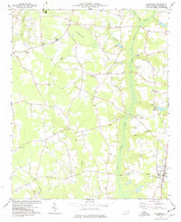 Salemburg 1974 topographic map thumbnail