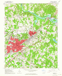 Salisbury 1962 topographic map thumbnail