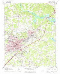Salisbury 1962 topographic map thumbnail