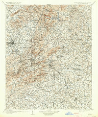 Saluda 1907 topographic map thumbnail