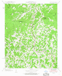 Sams Gap 1939 topographic map thumbnail