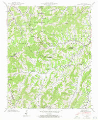 Sandymush 1941 topographic map thumbnail