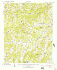 Sandymush 1941 topographic map thumbnail
