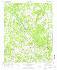 Saxapahaw 1977 topographic map thumbnail