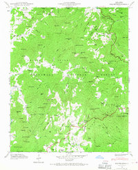 Scaly Mountain 1946 topographic map thumbnail