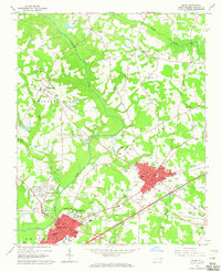 Selma 1964 topographic map thumbnail