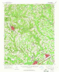 Selma 1964 topographic map thumbnail