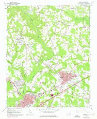Selma 1964 topographic map thumbnail