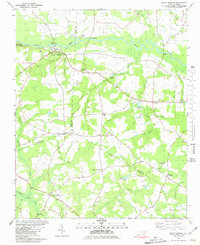 Seven Springs 1980 topographic map thumbnail