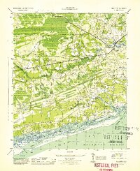 Shallotte 1944 topographic map thumbnail