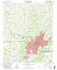 Shelby 1983 topographic map thumbnail