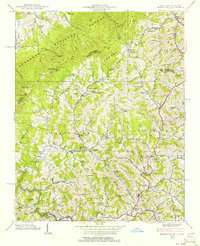 Sherwood 1938 topographic map thumbnail