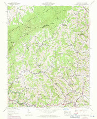 Sherwood 1938 topographic map thumbnail
