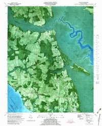 Shiloh 1982 topographic map thumbnail