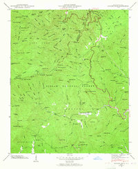 Shining Rock 1946 topographic map thumbnail