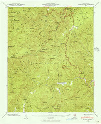 Shining Rock 1946 topographic map thumbnail