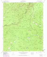 Shining Rock 1946 topographic map thumbnail