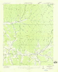 Shooting Creek 1935 topographic map thumbnail