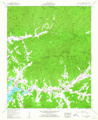Shooting Creek 1957 topographic map thumbnail