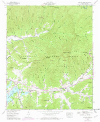 Shooting Creek 1957 topographic map thumbnail