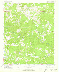 Siler City NE 1970 topographic map thumbnail