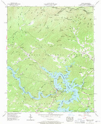 Unaka 1957 topographic map thumbnail