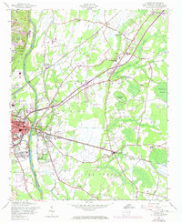 Vander 1957 topographic map thumbnail