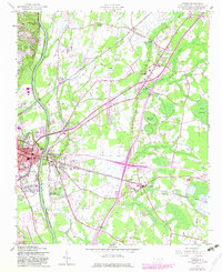 Vander 1957 topographic map thumbnail