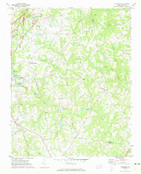 Vicksboro 1970 topographic map thumbnail
