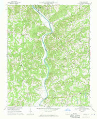 Vienna 1968 topographic map thumbnail