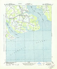 Wade Point 1943 topographic map thumbnail