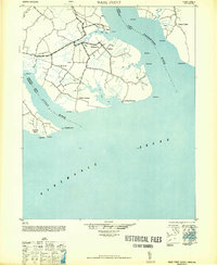 Wade Point 1948 topographic map preview