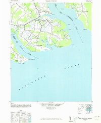 Wade Point 1940 topographic map preview