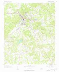 Wadesboro 1956 topographic map thumbnail