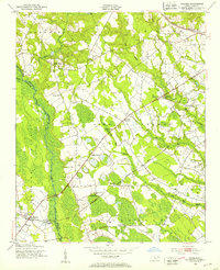 Wagram 1949 topographic map thumbnail