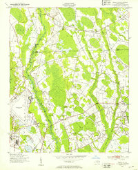 Wakulla 1949 topographic map thumbnail