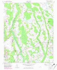 Wakulla 1949 topographic map thumbnail