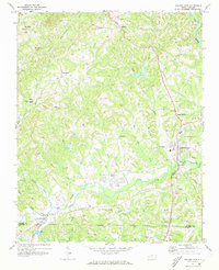 Walnut Cove 1971 topographic map thumbnail