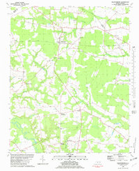 Walstonburg 1981 topographic map thumbnail